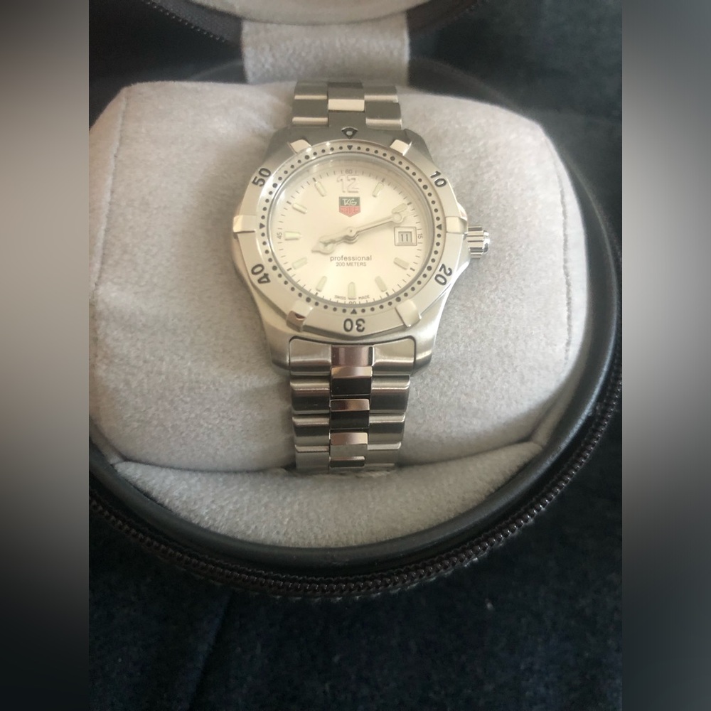 TagHEUER women’s watch.